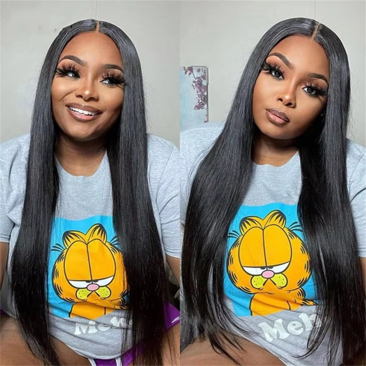 [70% OFF - No Code Needed] 20''= $89.89 Flash Sale 2x6 Lace Closure Wig | Deep Part Human Hair Wig Transparent Lace All Textures - AlloveHair
