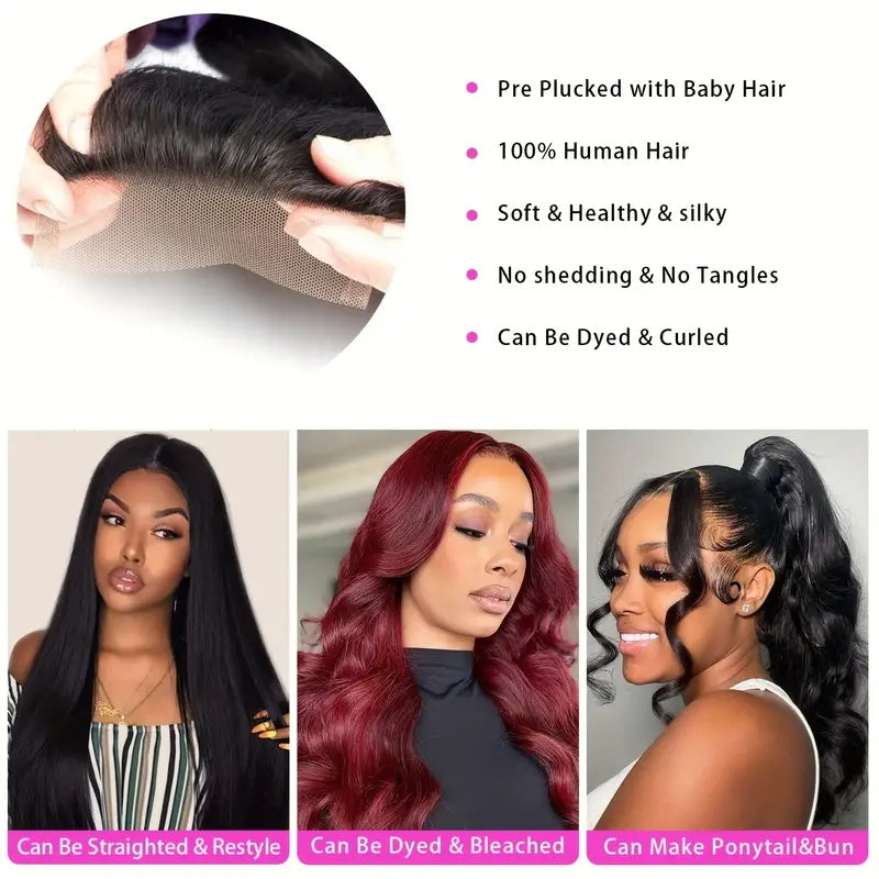 Body Wave 4*4 Lace Closure Virgin Human Hair