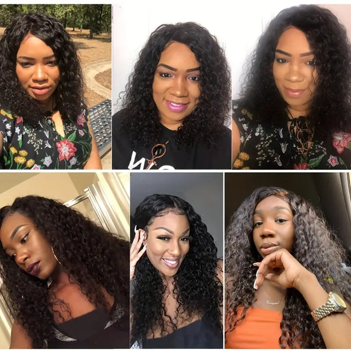 8A Grade Kinky Curly 4*4 Lace Closure Virgin Human Hair