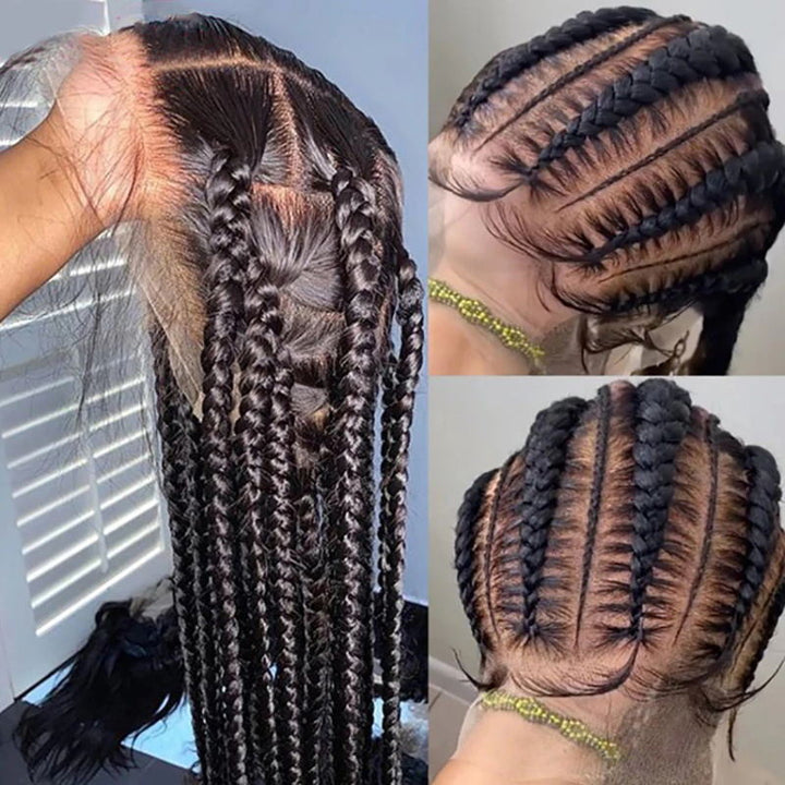 Full Lace Human Hair Body Wave Wigs HD Transparent Lace Wig For Black Women