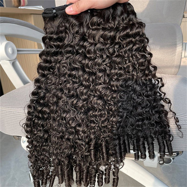 Allove Hair 12A Raw Burmese Curly 3 Bundles 100% Virgin Unprocessed Human Hair Extension - AlloveHair