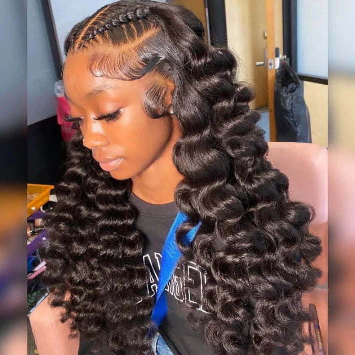 [Allove Bogo Free] 360 Lace Frontal Body Wave Wig Undetectable Transparent Lace Frontal Human Hair Wigs For Women - AlloveHair
