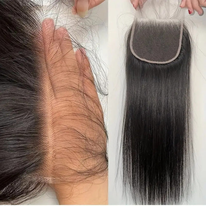 Straight 4x4 Lace Closure Virgin Hair Allove Hair
