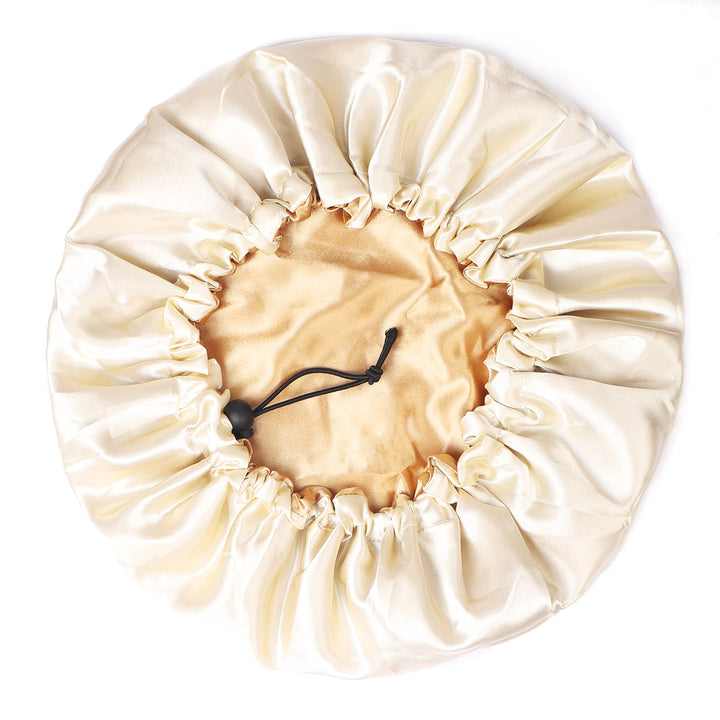1PCS Satin Night Cap Sleeping Hat Silk Night Cap For Hair For Women - AlloveHair