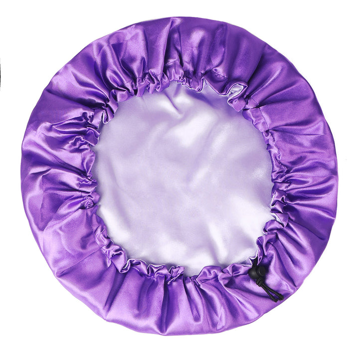 1PCS Satin Night Cap Sleeping Hat Silk Night Cap For Hair For Women - AlloveHair