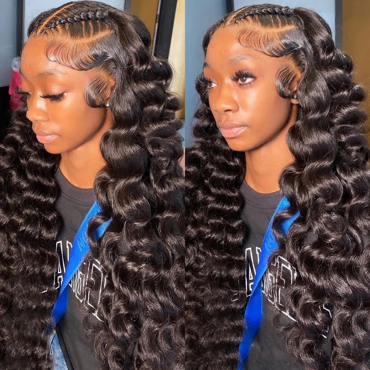 [Allove Bogo Free] 13x4 HD Lace Front Wear To Go Wig Pre Plucked Glueless Human Hair Wigs For Women - AlloveHair