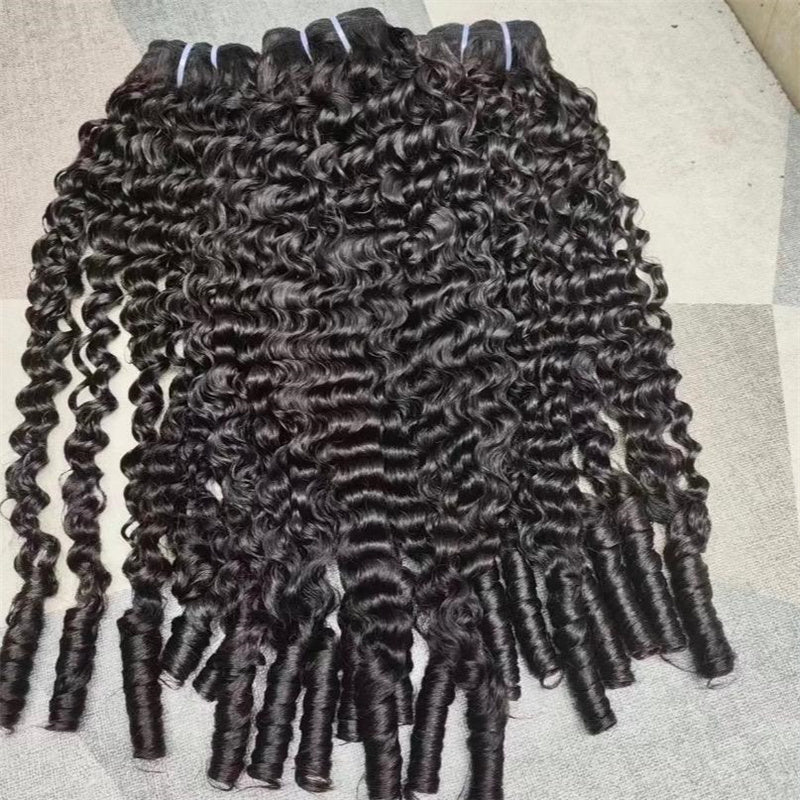 overnight shipping 100% Raw Burmese Curly human hair 