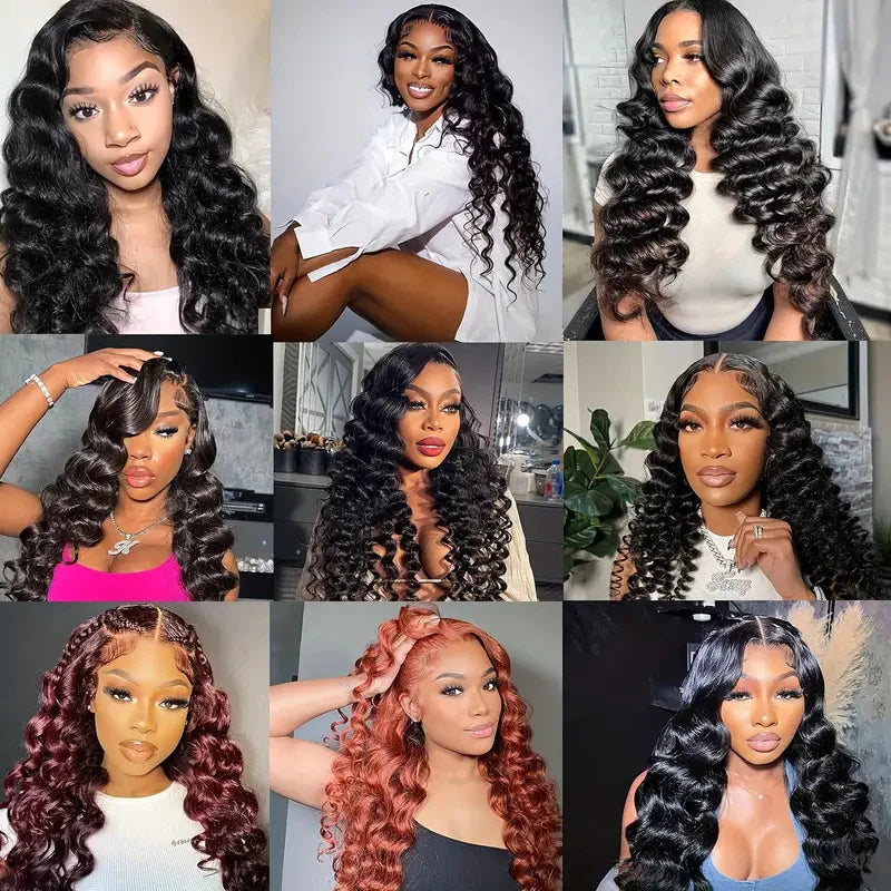 Overnight Shipping  3 Bundles Loose Wave Human Hair Extensions - AlloveHair
