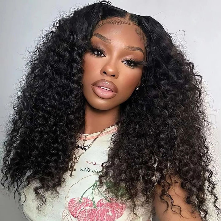 Allove Hair Short Bob Lace Frontal Wig Human Hair 13x4 /4x4 Deep Wave Hairstyles - AlloveHair