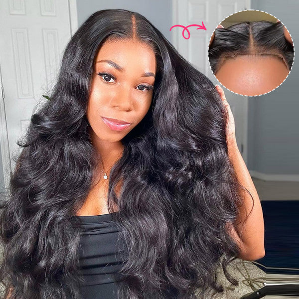 [50% OFF - No Code Needed] 30''= $189 Pre Cut & Pre Plucked & Bleached Knots Ready To Wear 13*4 Lace Front Long Wigs 180% Density - AlloveHair