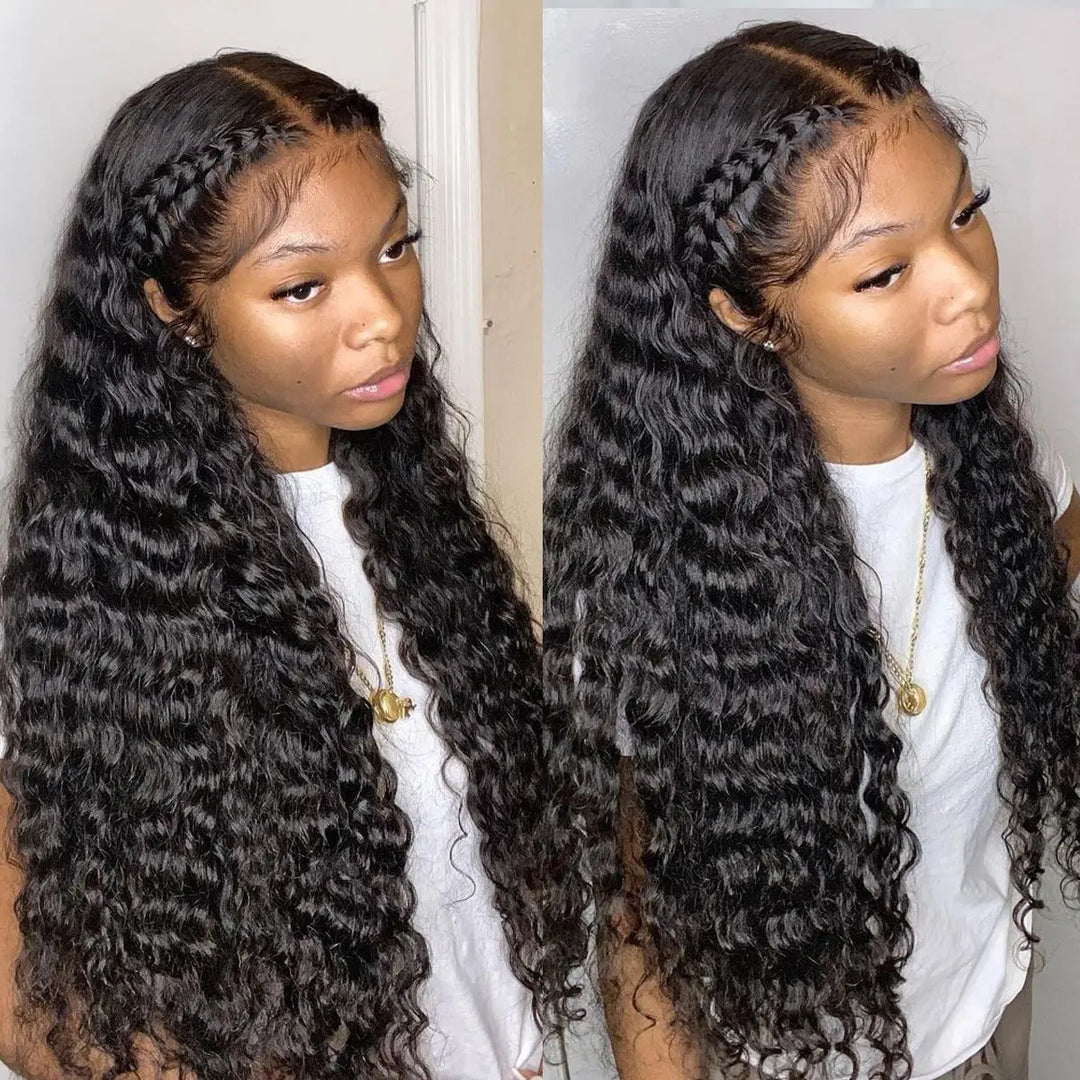 [Allove Bogo Free] 13x4 HD Lace Front Wear To Go Wig Pre Plucked Glueless Human Hair Wigs For Women