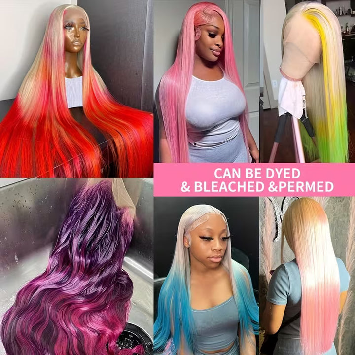 4 Bundles 613 Blonde Straight Human Remy Hair Weave - AlloveHair