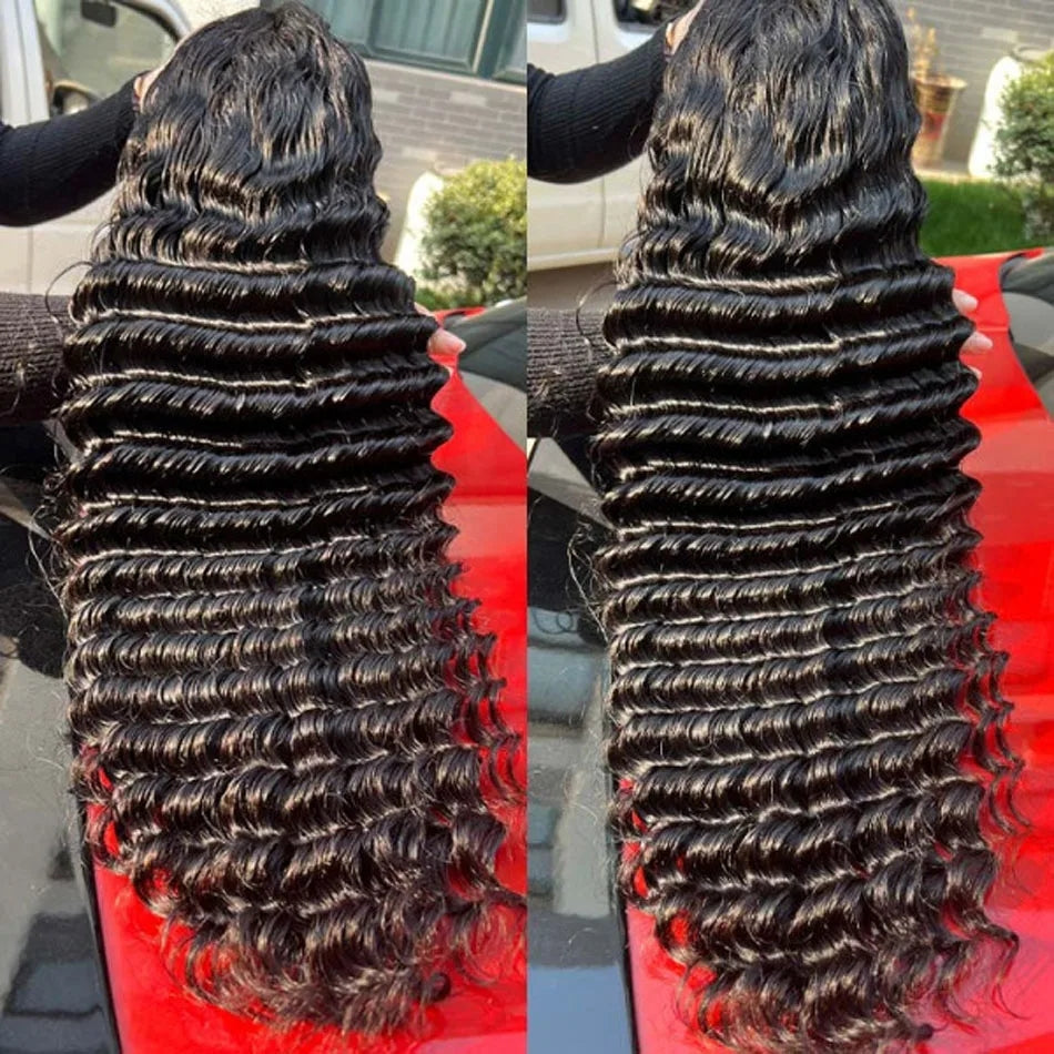 [Allove Bogo Free] 13x6 HD Lace Frontal Human Hair Wigs Pre Plucked Glueless Pre Cut Lace Wigs For Women