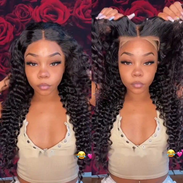 Allove Hair Overnight Shipping 13x4 HD Lace Front Wigs Wear To Go Glueless Wig