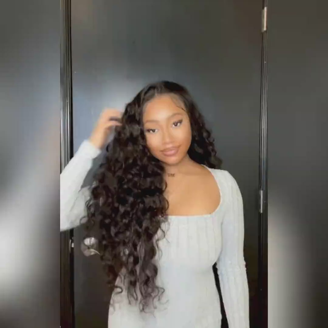 30 Inch Loose Deep Wave 13x4 Lace Front Wig | Pre Cut HD Lace | Pre-Plucked Hairline | 200% Density
