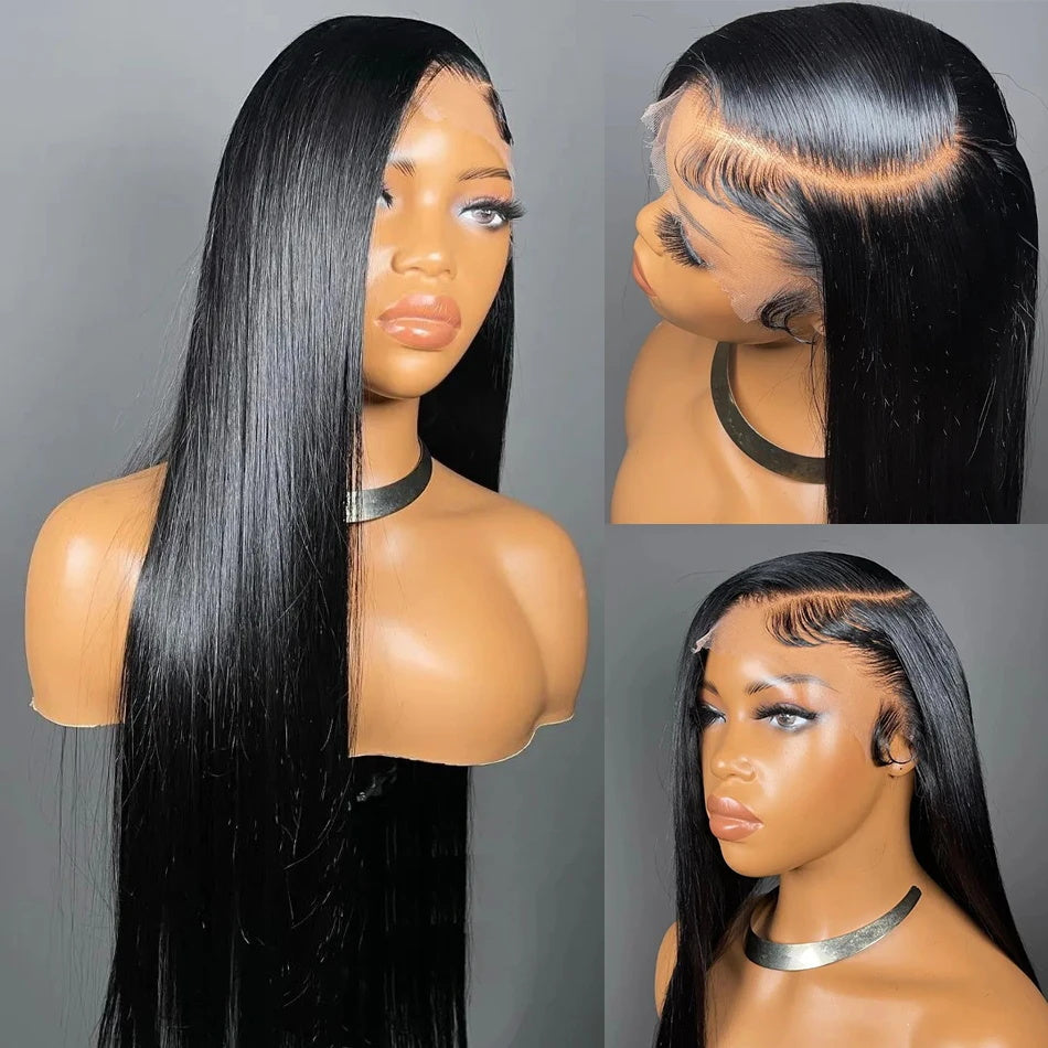 [Allove Bogo Free] 13x6 HD Lace Frontal Human Hair Wigs Pre Plucked Glueless Pre Cut Lace Wigs For Women