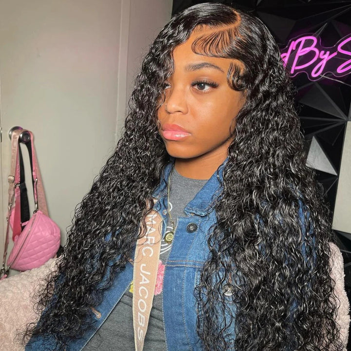 [Allove Bogo Free] 13x4 HD Lace Front Wear To Go Wig Pre Plucked Glueless Human Hair Wigs For Women
