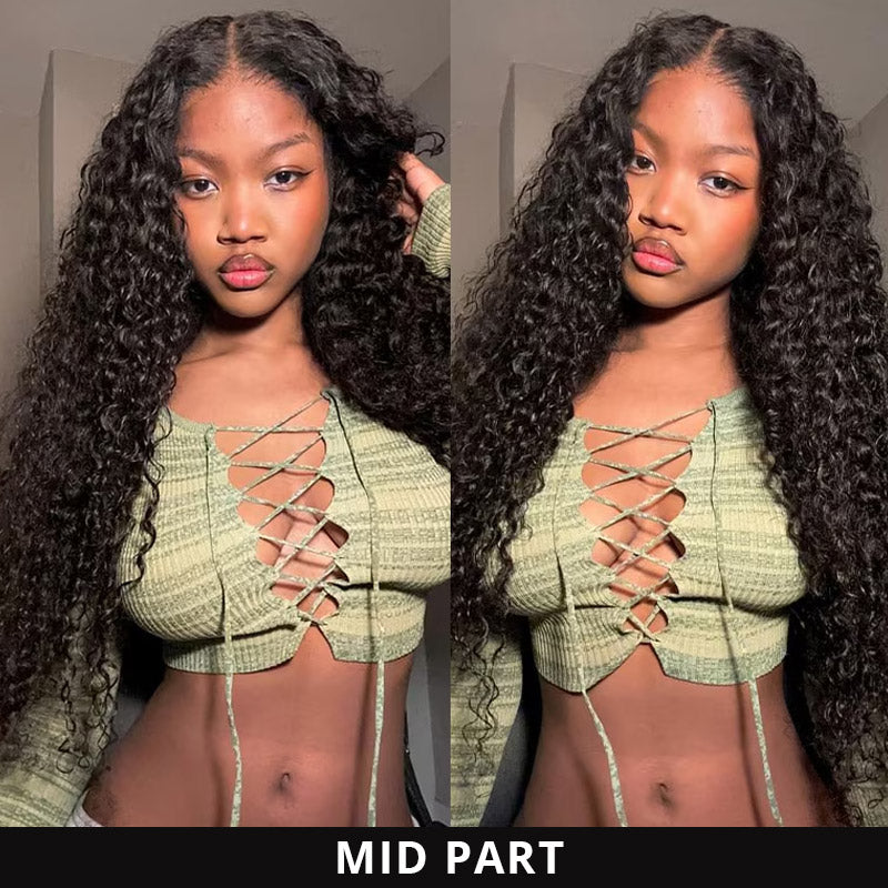 Allove Hair PartingMax Glueless Wig Water Wave 7x6 Closure HD Lace Wig