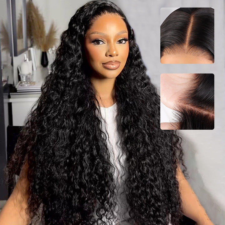 200% Density 40 Inches Long Wigs 13x4 HD Lace Front Wigs with Pre Plucked Hairline - AlloveHair