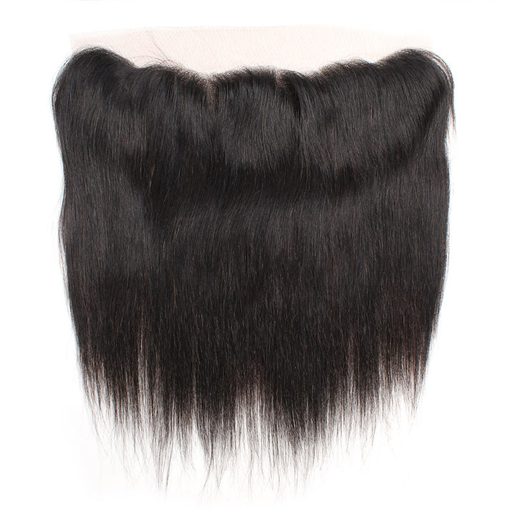 Discover the beauty of Allove Hair's human hair lace frontal in sleek straight hair texture. Our 13x4 ear-to-ear lace frontal closure offers a seamless and natural look, perfect for achieving a flawless hairstyle.